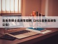 百色市硕士选调生招聘（2021百色选调生公告）