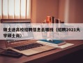 硕士进高校招聘信息去哪找（招聘2021大学硕士岗）