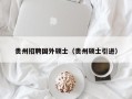 贵州招聘国外硕士（贵州硕士引进）