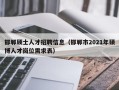 邯郸硕士人才招聘信息（邯郸市2021年硕博人才岗位需求表）