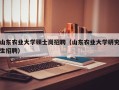 山东农业大学硕士岗招聘（山东农业大学研究生招聘）