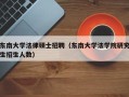 东南大学法律硕士招聘（东南大学法学院研究生招生人数）