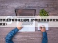 作物遗传育种硕士招聘（作物遗传育种研究生就业）