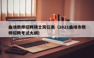 曲靖教师招聘硕士岗位表（2021曲靖市教师招聘考试大纲）
