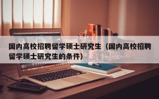 国内高校招聘留学硕士研究生（国内高校招聘留学硕士研究生的条件）