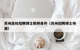 苏州高校招聘博士教师条件（苏州招聘博士待遇）