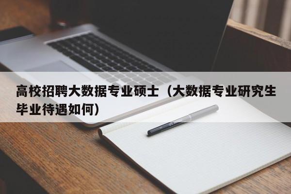 高校招聘大数据专业硕士（大数据专业研究生毕业待遇如何）-第1张图片-公办高校硕士招聘信息-最新高校硕士招聘信息-公办高校招聘条件