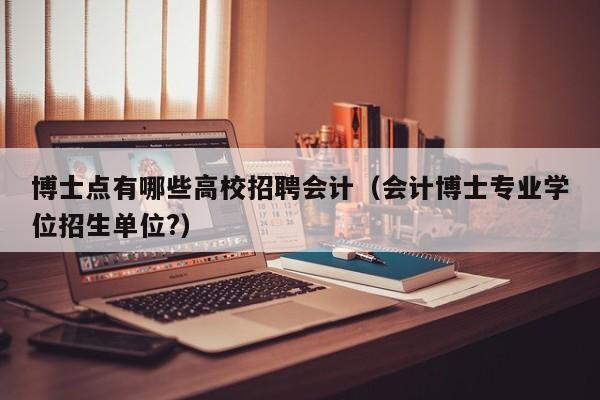 博士点有哪些高校招聘会计（会计博士专业学位招生单位?）-第1张图片-公办高校硕士招聘信息-最新高校硕士招聘信息-公办高校招聘条件