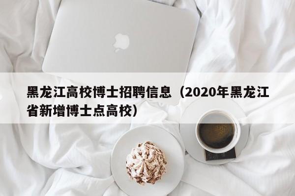 黑龙江高校博士招聘信息（2020年黑龙江省新增博士点高校）-第1张图片-公办高校硕士招聘信息-最新高校硕士招聘信息-公办高校招聘条件